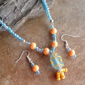 Necklace And Earring Set